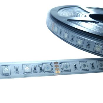 Tira luz flexible LED Neón Flex LNF 26x14mm 220VAC de 50m RGB multicolor -  Cablematic