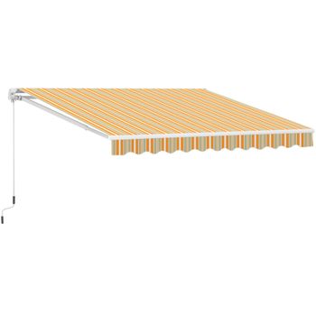 Toldo Lateral Retráctil Marrón 220x600 Cm con Ofertas en Carrefour