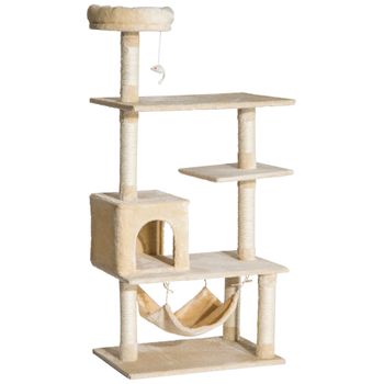 Mueble Arenero Gato De Melamina De Madera 48,5x53x67cm- Pawhut.blanco con  Ofertas en Carrefour