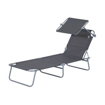 Tumbona Hamaca 5 Posiciones Silla Plegable Playa Piscina Camping Reposa  Cabeza 15313 con Ofertas en Carrefour