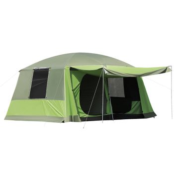 Mesa Camping Plegable De Aluminio Mdf 115x85x75 Cm-outsunny.natural con  Ofertas en Carrefour