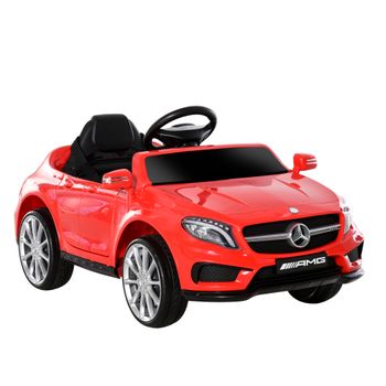 Coche Eléctrico Infantil Con Mando A Distancia Mp3 Usb Rojo Homcom