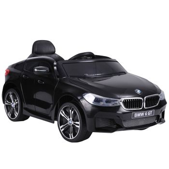 HOMCOM Coche Eléctrico para Niños Mercedes-Benz EQA 12V Control Remoto  Música Bocina Velocidad 3-8 km/h 111,5x69x52,5 cm Negro