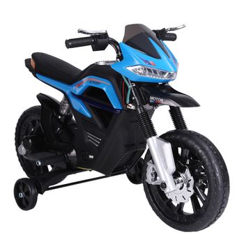 Homcom Moto Eléctrica con Licencia BMW HP4 6V Azul para Niños de +18 Meses