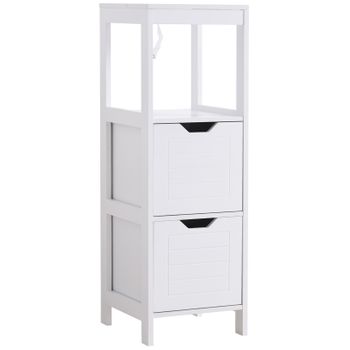 Bambú Kleankin Armario Auxiliar De Baño 32,9x29,9x120 Cm Natural con  Ofertas en Carrefour