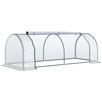 Caseta De Jardín De Acero Galvanizado Pp 213x130x185cm-outsunny. Gris con  Ofertas en Carrefour