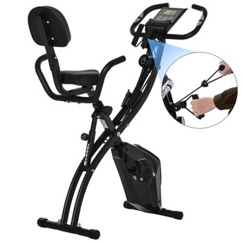 Bicicleta Elíptica Fitness Homcom Acero Abs, 103x62x151 Cm, Negro con  Ofertas en Carrefour