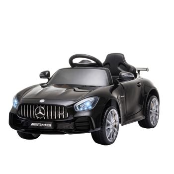 Homcom Coche Eléctrico Para Niños Mercedes-benz Eqa 12v 111,5x69x52,5 Cm  Blanco