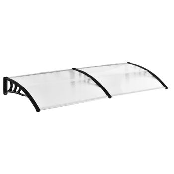 Tejadillo Protección Plástico Pp Outsunny 90x295x23,5cm Transparente con  Ofertas en Carrefour