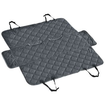 Cubre Asientos De Coche Para Perro Wolverhampton 100% Poliéster 185 X 171  Cm Negro [en.casa] con Ofertas en Carrefour