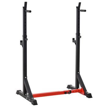 Barra Dominadas Pared Homcom Máx. 150 Kg - Negro