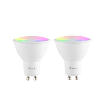 Pack 2 Bombillas Smart Wifi Led Bulb Gleam 510c Ngs