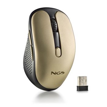 Ratón Mouse Inalambrico Mini Wireless Negro Usb Pc Trabajo Sin Cables 1600  Dpi con Ofertas en Carrefour