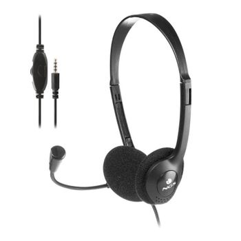 Auricular Ms 103 Max + Control Volumen Negro Ngs