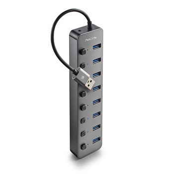 Ihub 8: Hub 8 Puertos Usb 3.0. Velocidad De Transferencia De...