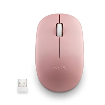 Raton Notebook Optico Wireless Fog Pro Rosa Ngs