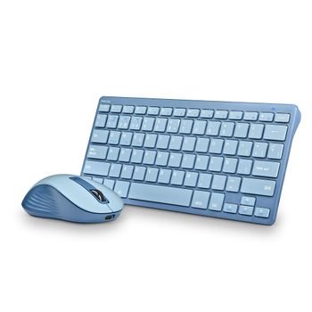 Fantasy Kit Blue: Teclado Inalámbrico Con 3 Modos De Conexión...