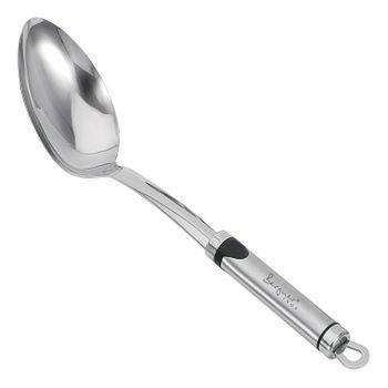 Cuchara De Cocina De Acero Inoxidable Bergner Gizmo 19cm Gris