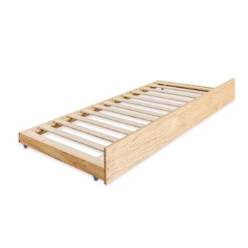 Cama De Arrastre Juvenil Madera Pino 90x180 Cm