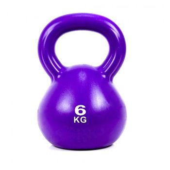 Pesa Rusa O Pesa Kettlebell Pvc 16 Kg. Con Revestimiento De Vinilo. con  Ofertas en Carrefour