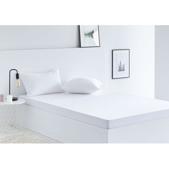 Sábana Bajera Impermeable Luna Transpirable 100% Algodón 150x190-200 Cm con  Ofertas en Carrefour