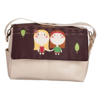 Bolso De Piel Hippies Choco