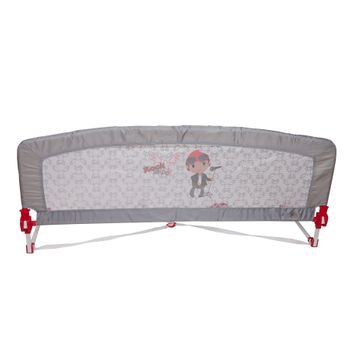 Barrera De Cama Happy Way Flow 90 Cm Gris con Ofertas en Carrefour