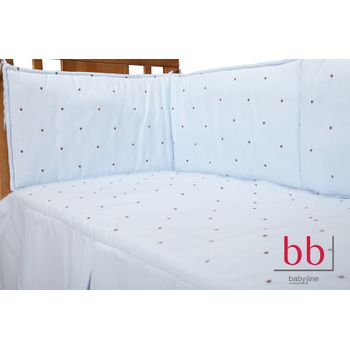 Edredon Cuna Bebe 120x60 + Protector De Cuna, Desmontable Para Invierno/verano