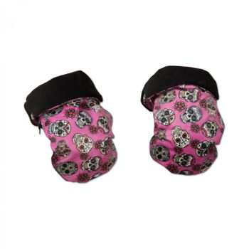 Manoplas Lovely Skull Fucsia