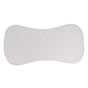 Almohada Ergonómica De Cuna Babyline Piqué Blanco