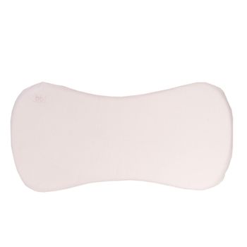 Almohada Ergonómica De Cuna Babyline Piqué Rosa