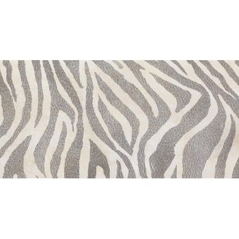 Flooralia - Alfombra Vinilica Vintage, 143x97cm, Gris