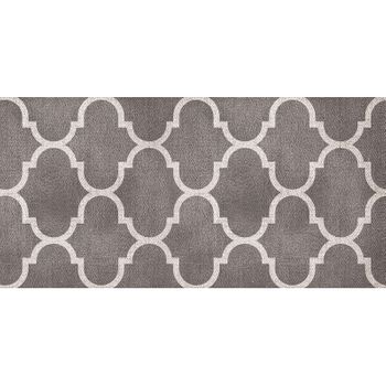 Flooralia - Alfombra Vinilica Vintage, 230x160cm, Gris