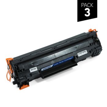 Pack De 3 Toner Genéricos Zp-hp Ce278a