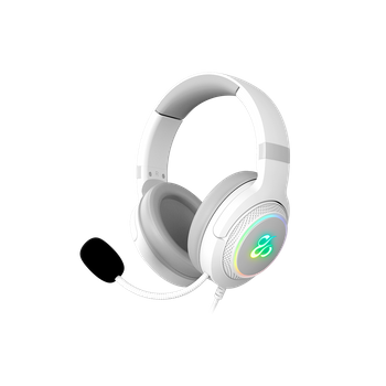 Newskill Sobek Ivory Auriculares Gaming Rgb