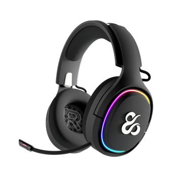 Newskill Aton Black | Auriculares Gaming Inalámbricos | 2.4ghz | Bluetooth 5.0