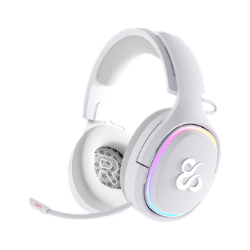 Newskill Aton Ivory | Auriculares Gaming Inalámbricos | 2.4ghz | Bluetooth 5.0