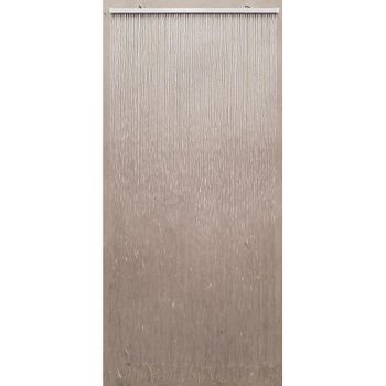 TIENDA EURASIA - Cortina de Tiras para Puerta de Exterior de Cuerda  Natural, 90 x 200 cm, Trenzada de Algodón