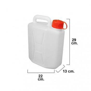 Cubo de agua de Plástico Carrefour 10 Litros - Translúcido