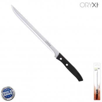 Cuchillo Aspen Jamonero Hoja Acero Inoxidable 25 Cm. Negro