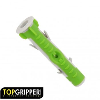 Taco Topgripper Bimaterial Ø 6 Mm. (caja 150 Unidades) Taco Anclaje Universal, Taco Hormigon, Taco Pladur, Taco Ladrillo