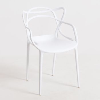 Silla Korme De Polipropileno 82*49*39 Cm - Blanco