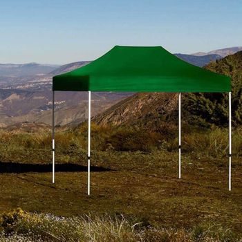 ▻ Carpa plegable 3x3 m - impermeable e ignífuga