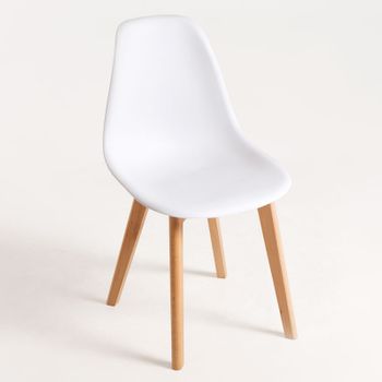 Silla Kelen De Polipropileno 82*46.50*39 Cm - Blanco