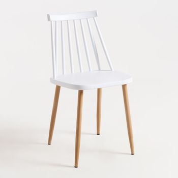 Silla Bik De Polipropileno 78.50*41.50*39 Cm - Blanco