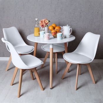 Silla Nórdica Tulip - Blanco con Ofertas en Carrefour