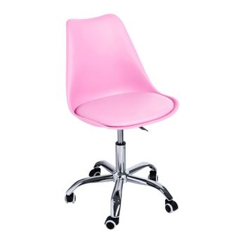 Silla Neo De Polipiel 93*49*42 Cm - Rosa