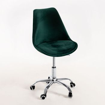 Silla Neo Terciopelo De Terciopelo 93*49*42 Cm - Verde