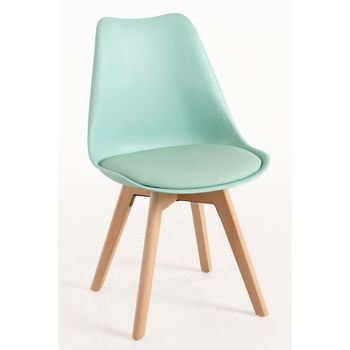 Silla Synk Basic De Polipropileno,polipropileno Y Polipiel 82*49*43 Cm - Celadón