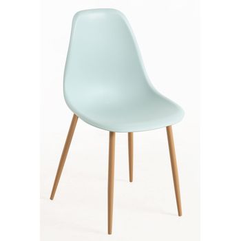 Silla Mykle De Polipropileno 85*46*38 Cm - Celadón